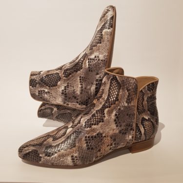 Enkellaars Lilian taupe 179.95