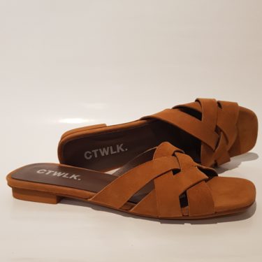 Slipper Catwalk cognac 84.95